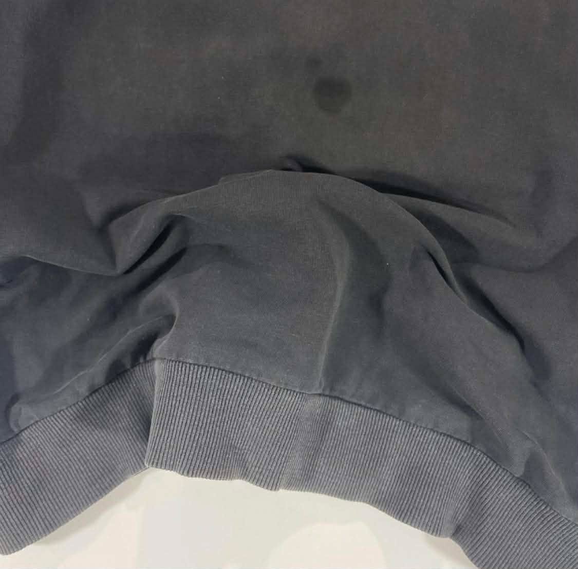 VINTAGE NIKE BLACK CREWNECK SWEATSHIRT WITH WHITE LOGO (L)