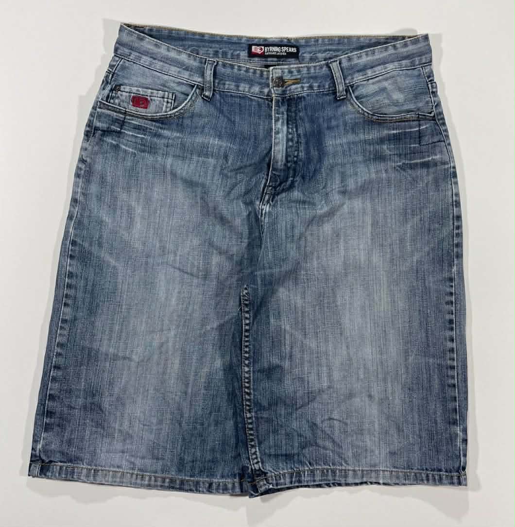 Y2K BLUE DENIM JORTS (34)