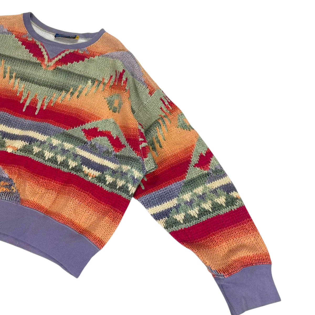 VINTAGE POLO RALPH LAUREN KNIT SWEATER (BEST FIT BOXY M)