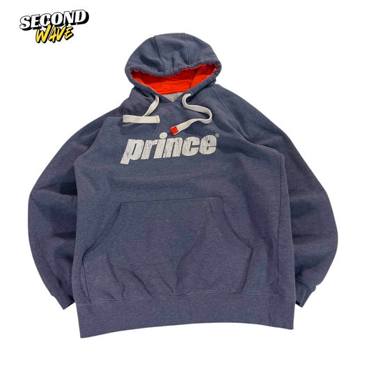 VINTAGE GREY PRINCE HOODIE (M-L)
