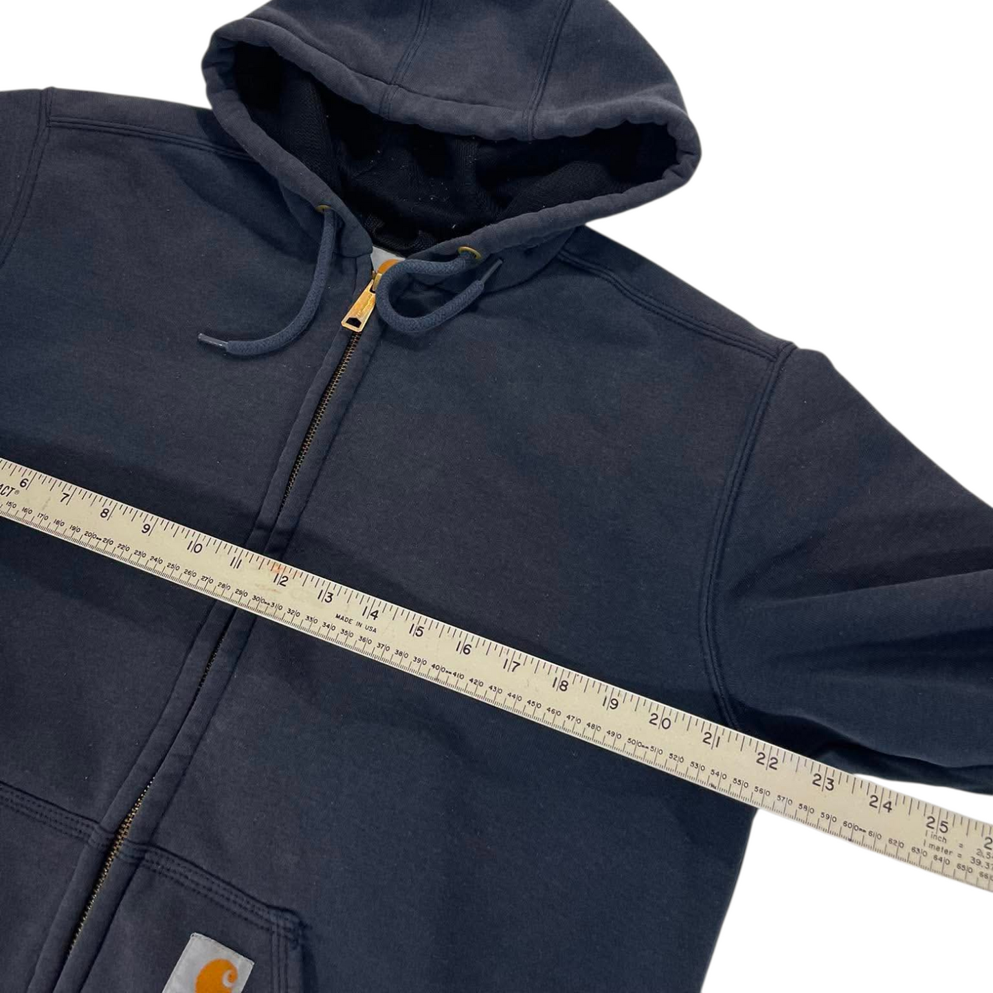 TRASHED CARHARTT HOODIE (S - M)