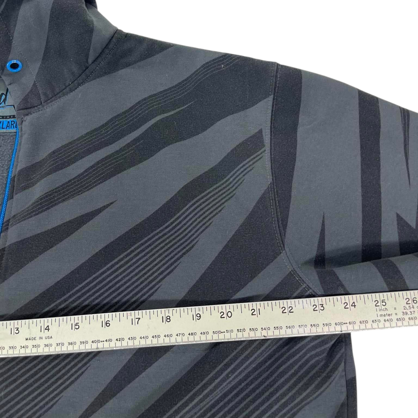 Y2K REDLUD STRIPED JACKET (XL)