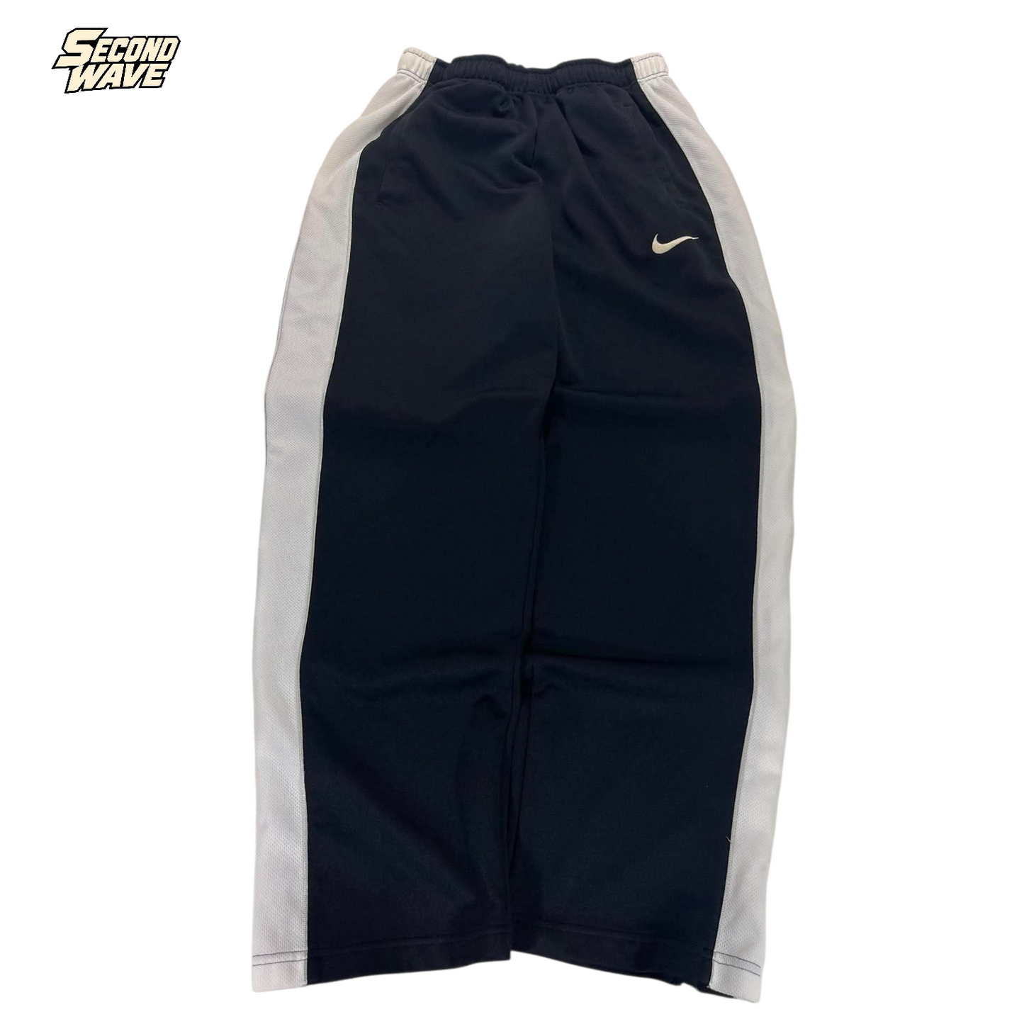 Y2K NIKE BLACK TRACK PANTS (L-XL) ¹⁰