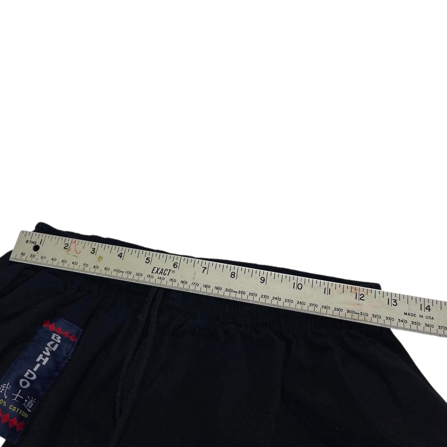 BLACK BAGGY WIDE LEG COTTON PANTS (S-M)