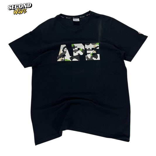 CHAMPION BLACK APE T-SHIRT (M)