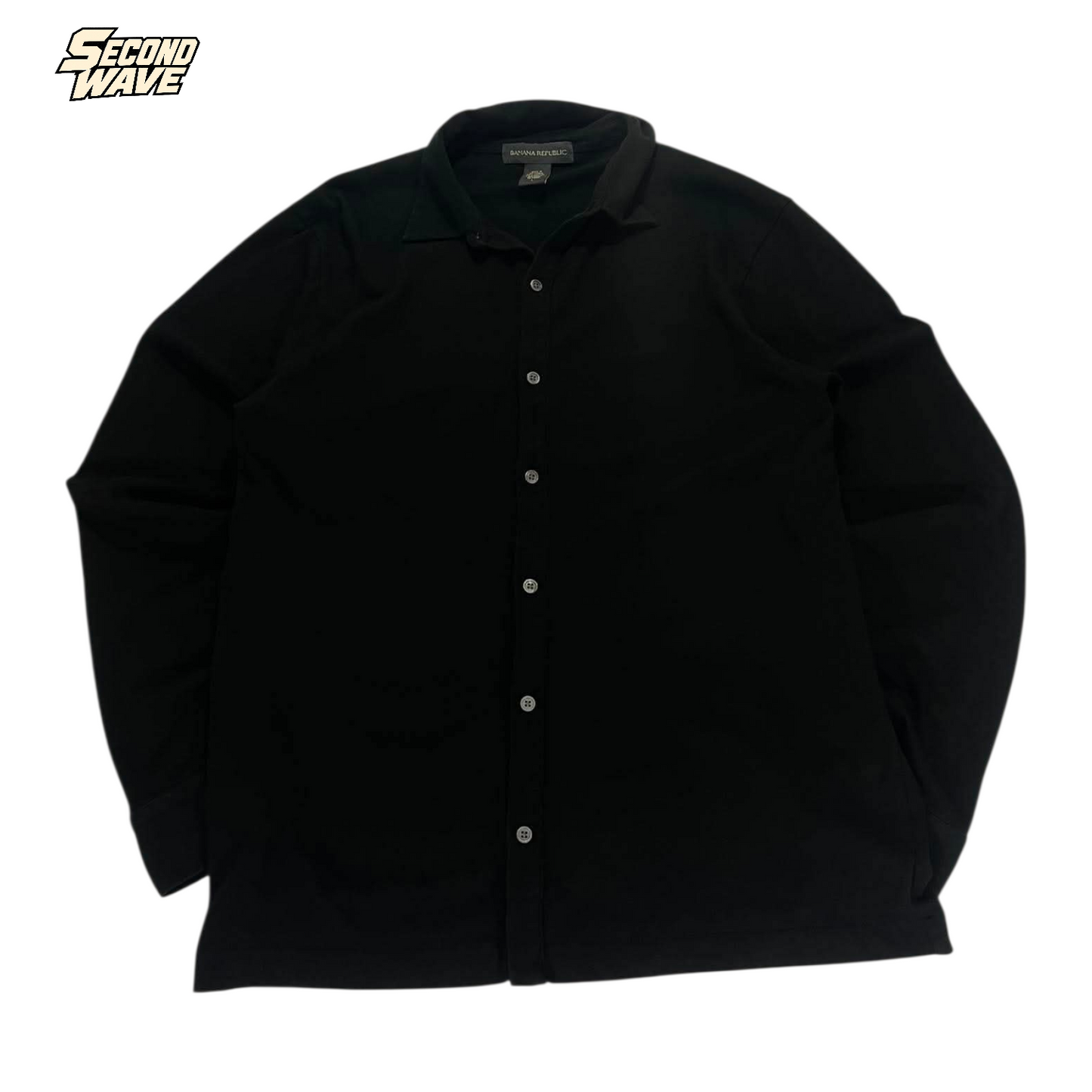 BANANA REPUBLIC BLACK LONG SLEEVE (L)