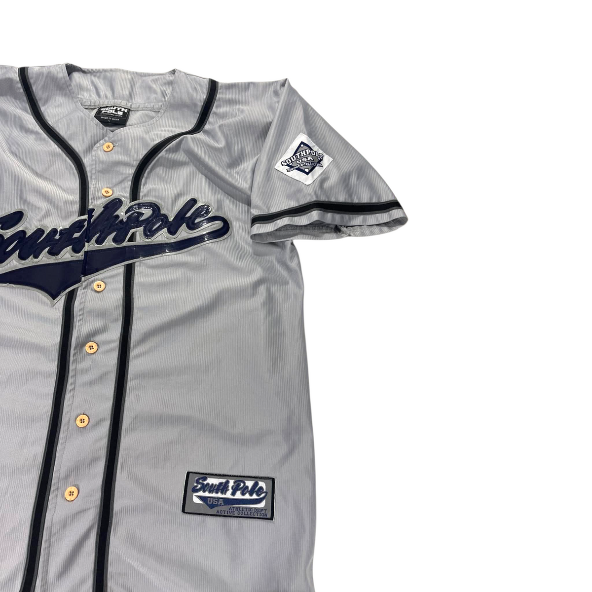 SOUTHPOLE GRAY BASEBALL JERSEY (L)