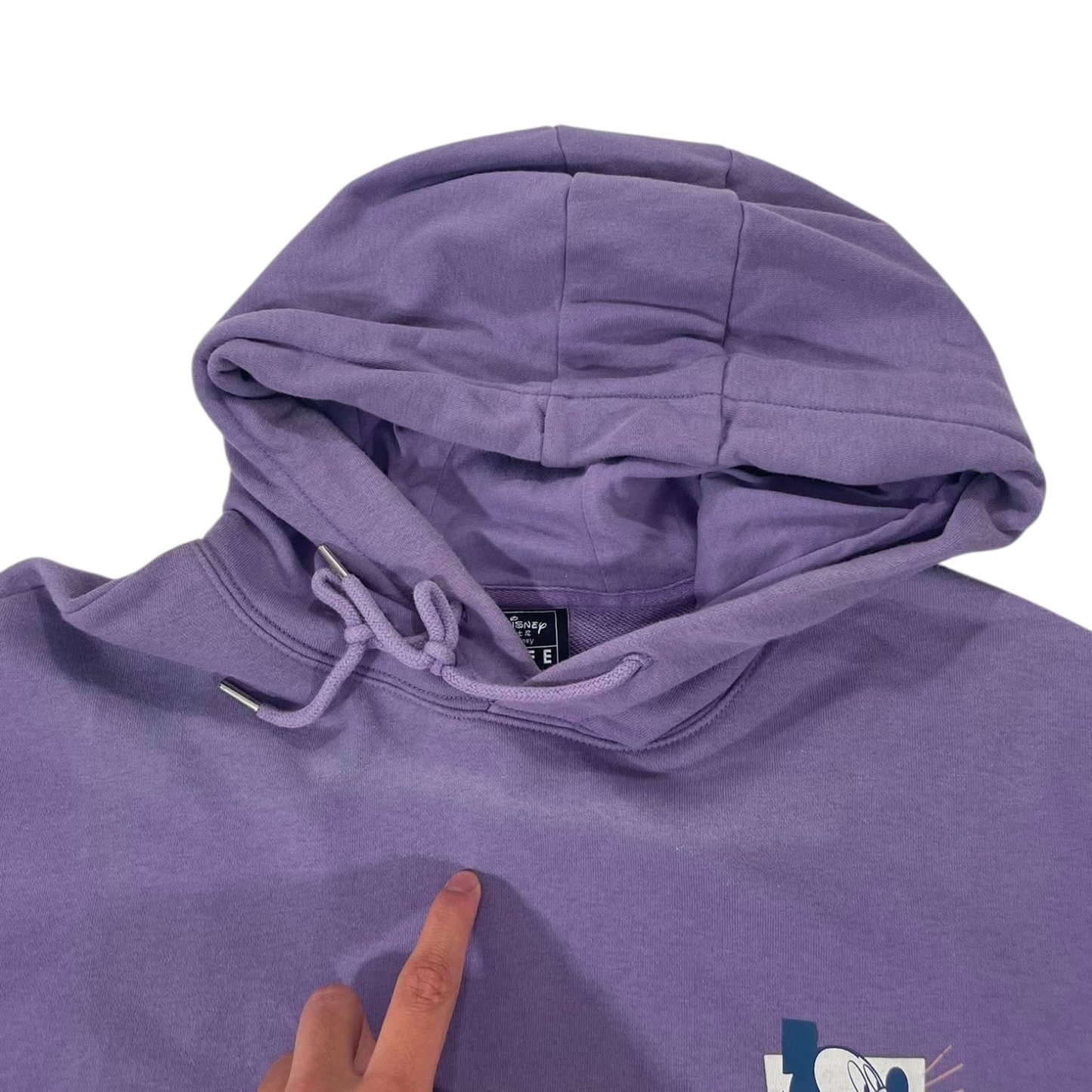 DISNEY MICKEY MOUSE PURPLE HOODIE (M)