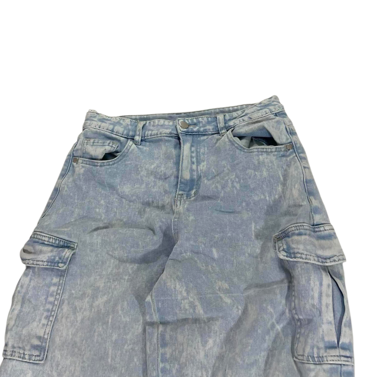 MISS MANGO BAGGY CARGO JEANS (16)