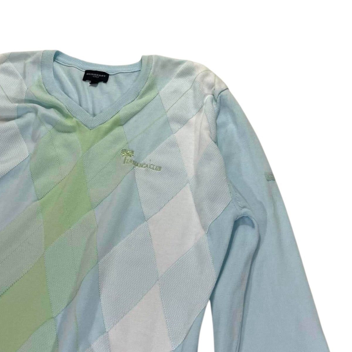 BURBERRY GOLF SWEATER (L)