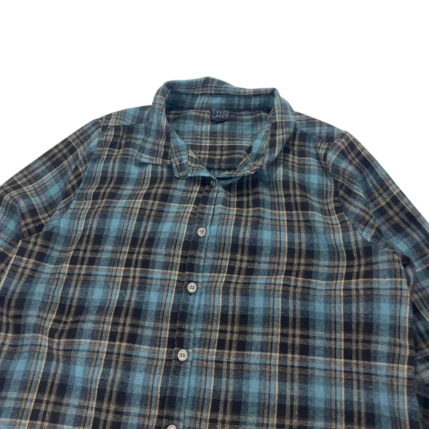 TWIN LAKES BLUE BUTTON-UP (14)
