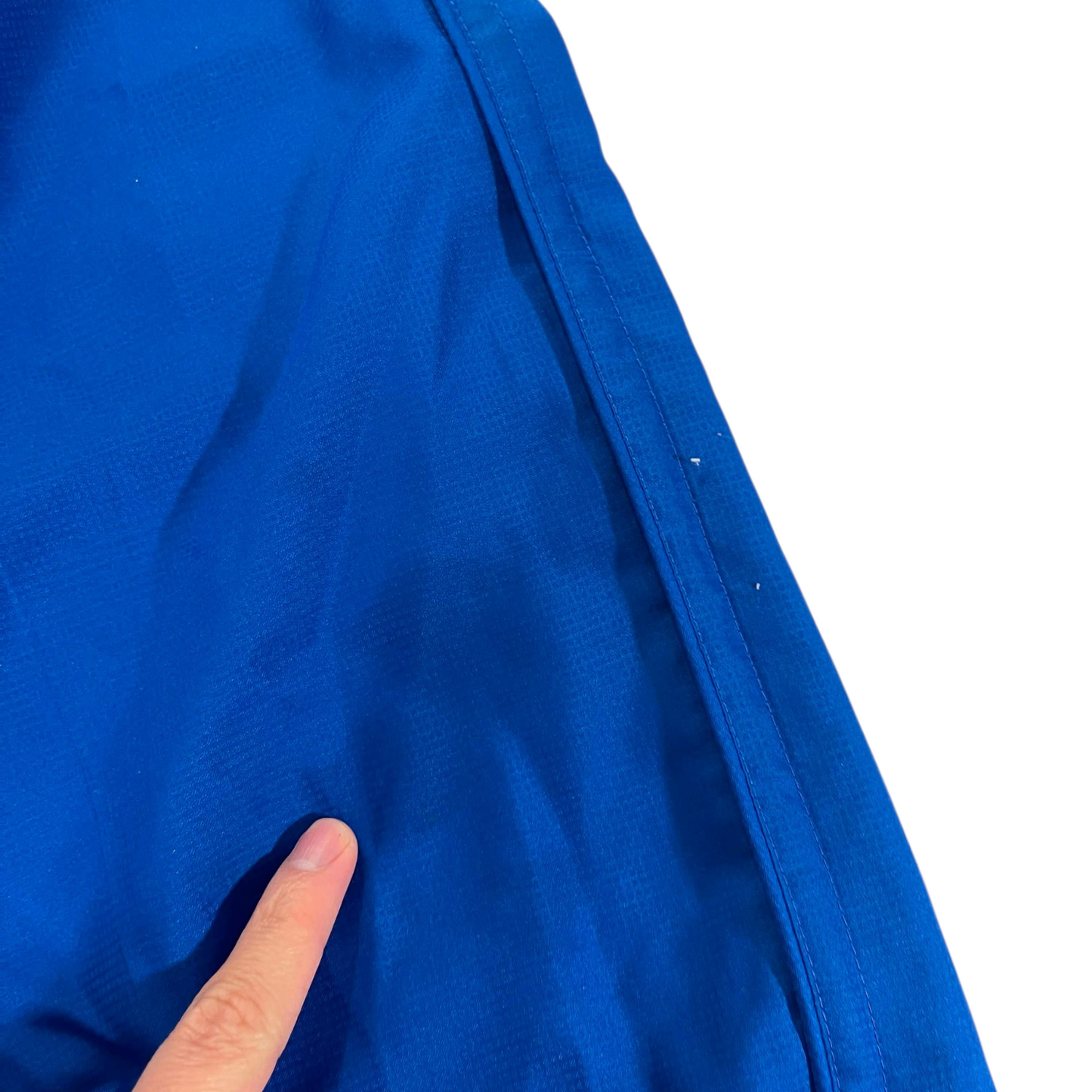 BIZ COLLECTION BLUE POLYESTER TRACK PANTS (M)