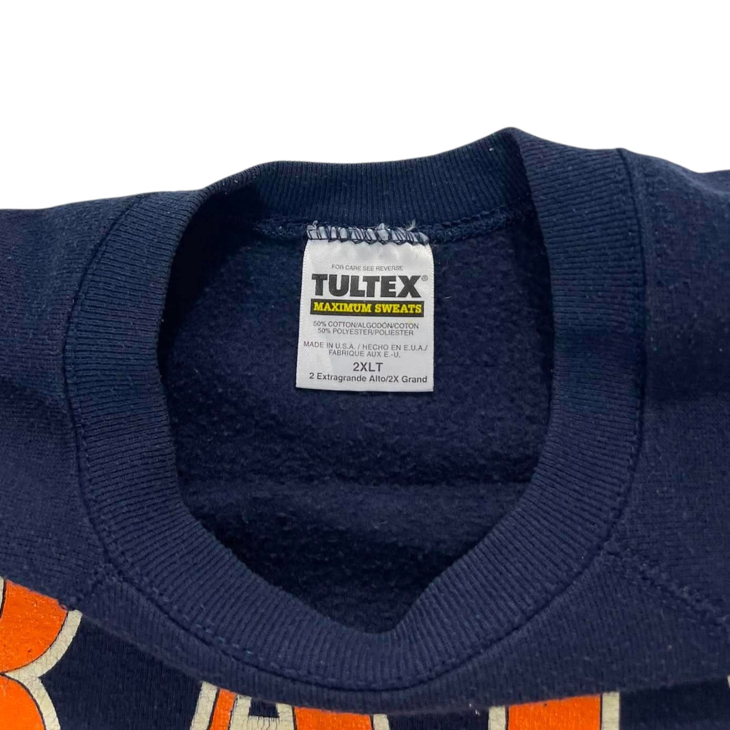 VINTAGE SYRACUSE UNIVERSITY NAVY CREWNECK (XL)