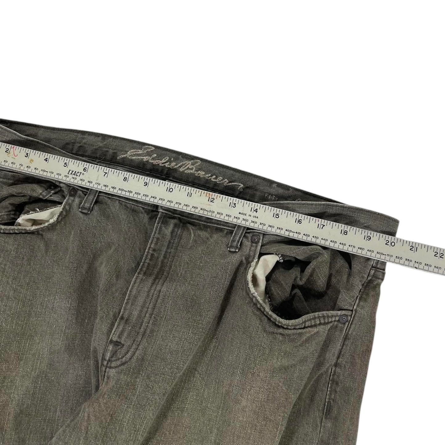 EDDIE BAUER GREY DENIM JEANS (40)
