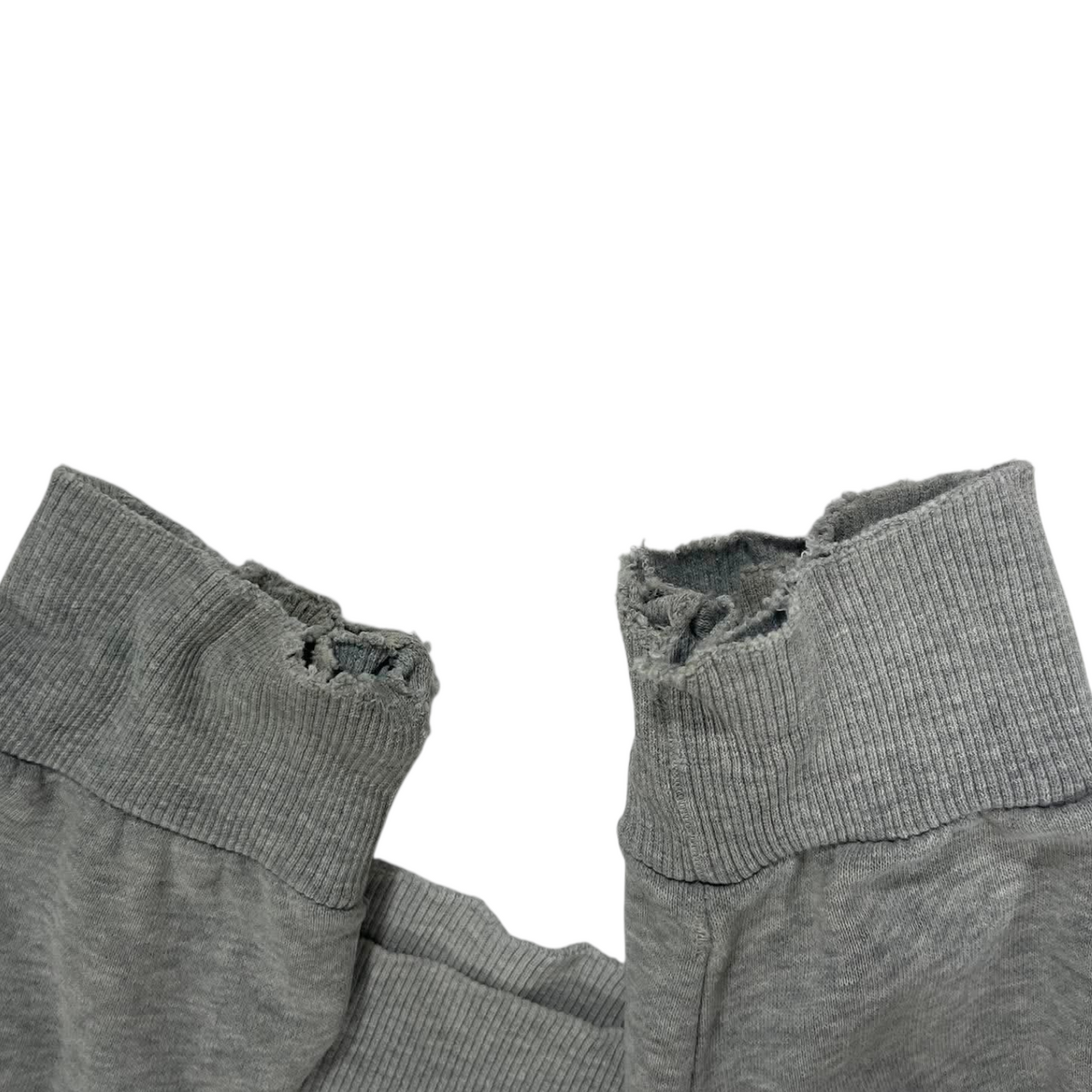 TRASHED VINTAGE ROXY GREY HOODED SWEATSHIRT WITH PLAID LINING (14)