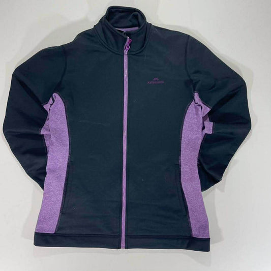 KATHMANDU BLACK & PURPLE FLEECE JACKET (12)