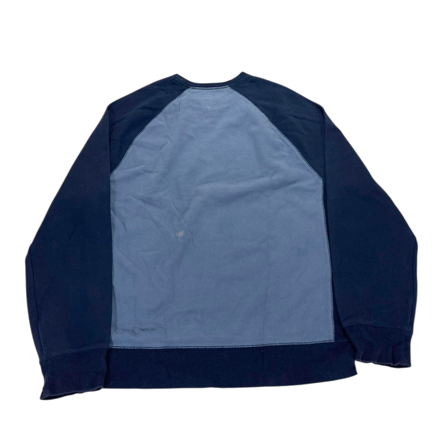 FADED TOMMY HILFIGER NAVY BLUE SWEATSHIRT (L)