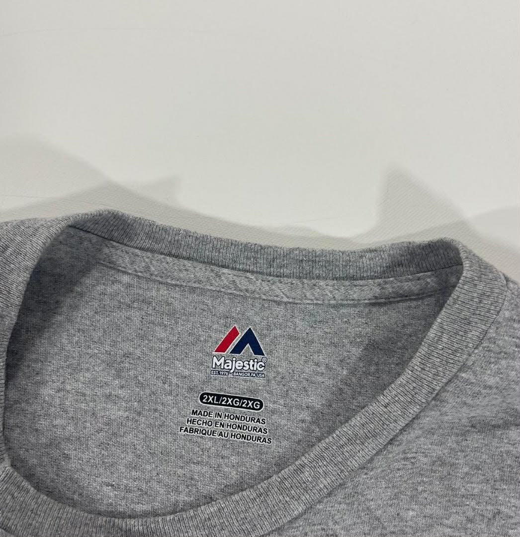 VINTAGE MAJESTIC ATHLETIC GREY NEW YORK YANKEES T-SHIRT (XL-XXL)