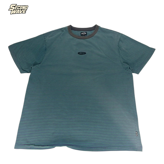 BILLABONG GREEN & BLUE STRIPED (XL)