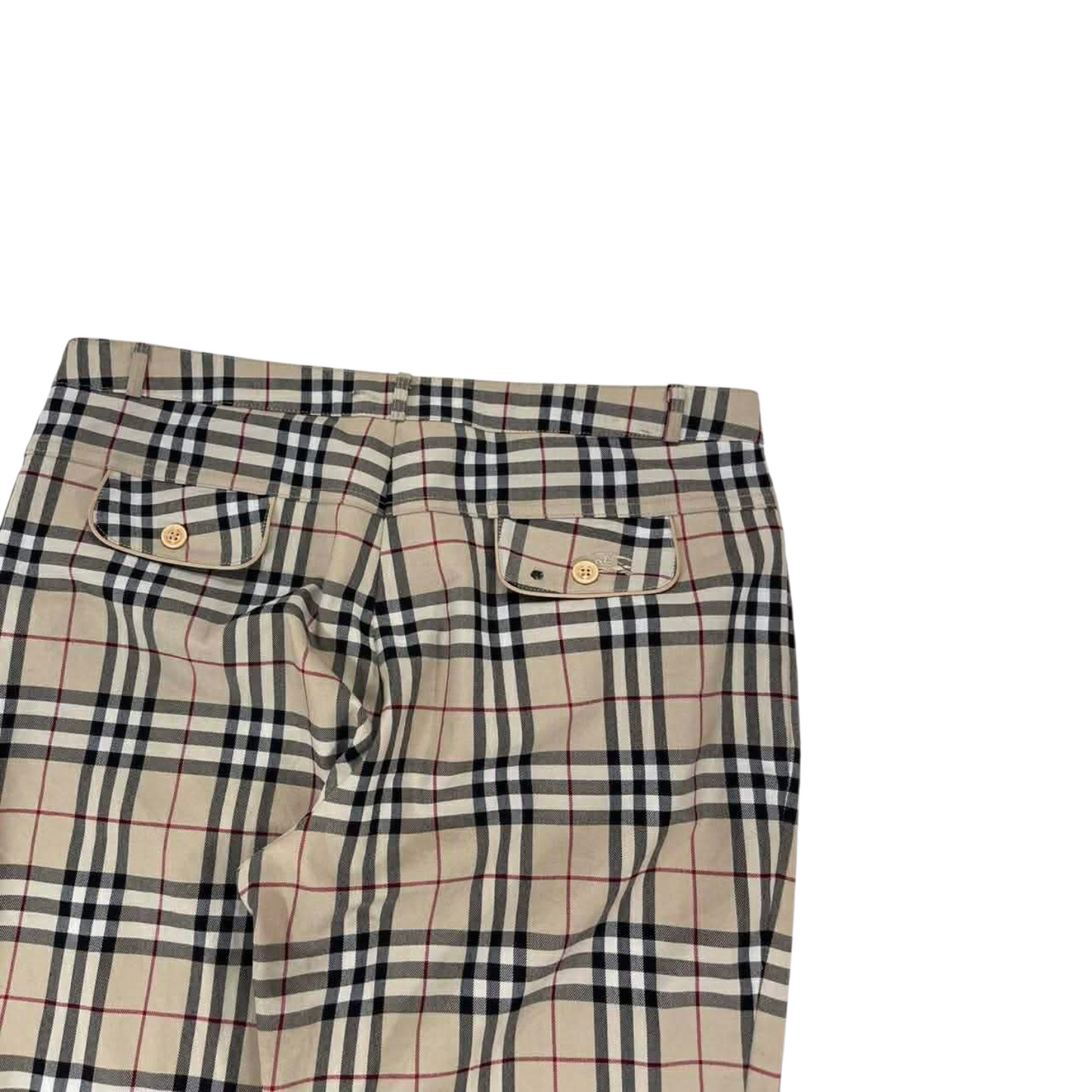 BURBERRY NOVA CHECK TROUSERS (34)