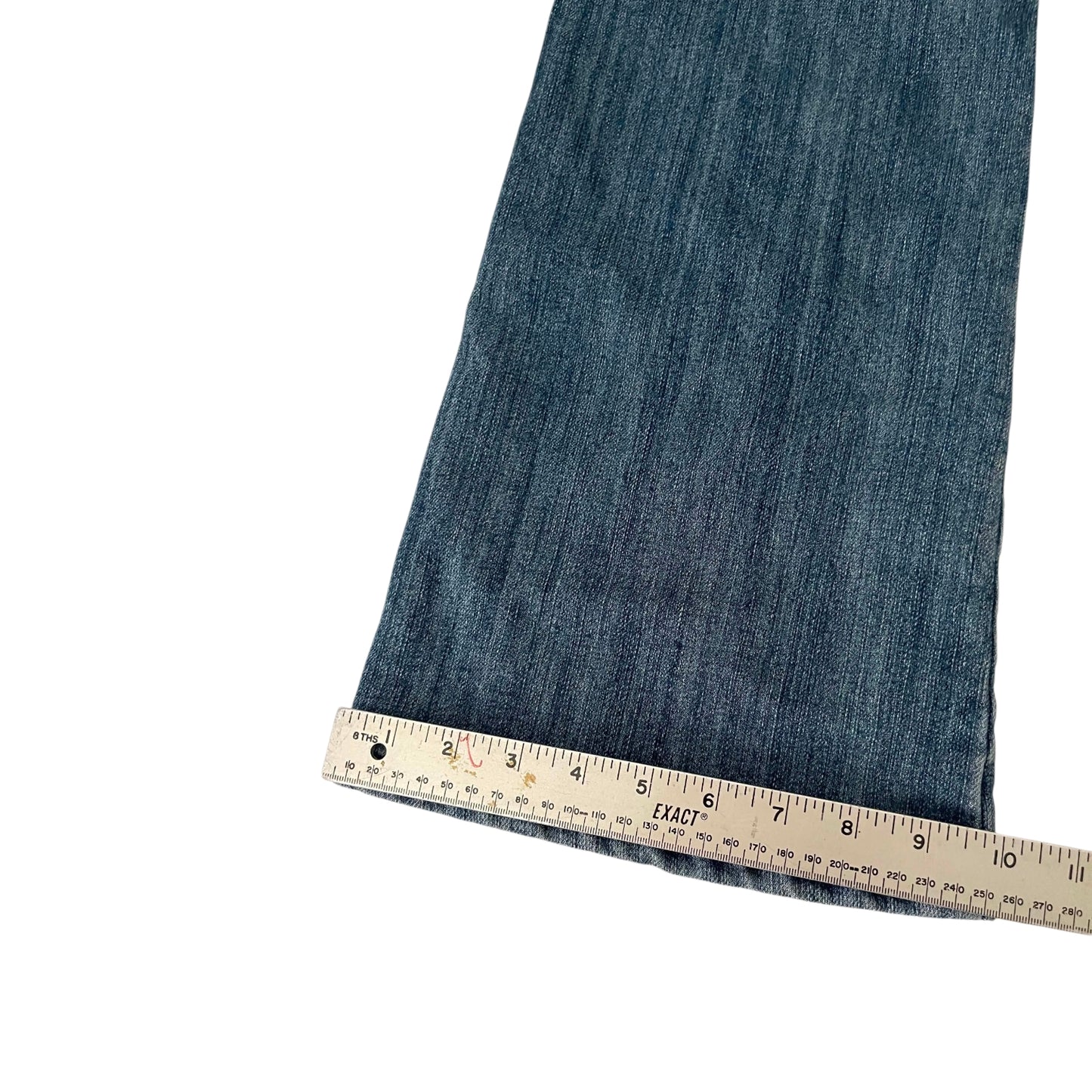 Y2K LOW RISE FLARE JEANS (UK 12)