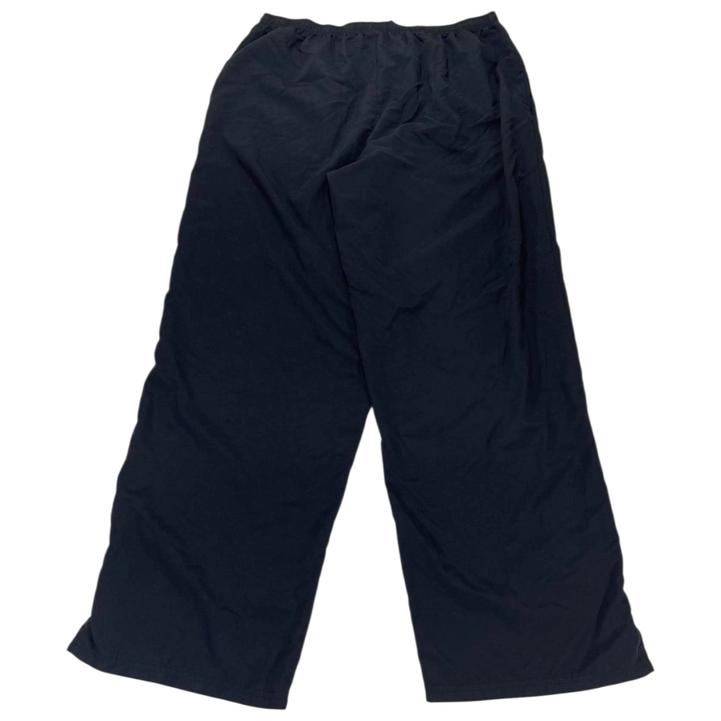 VINTAGE BLACK ACTIVE INTENT BAGGY TRACK PANTS (L-XL)
