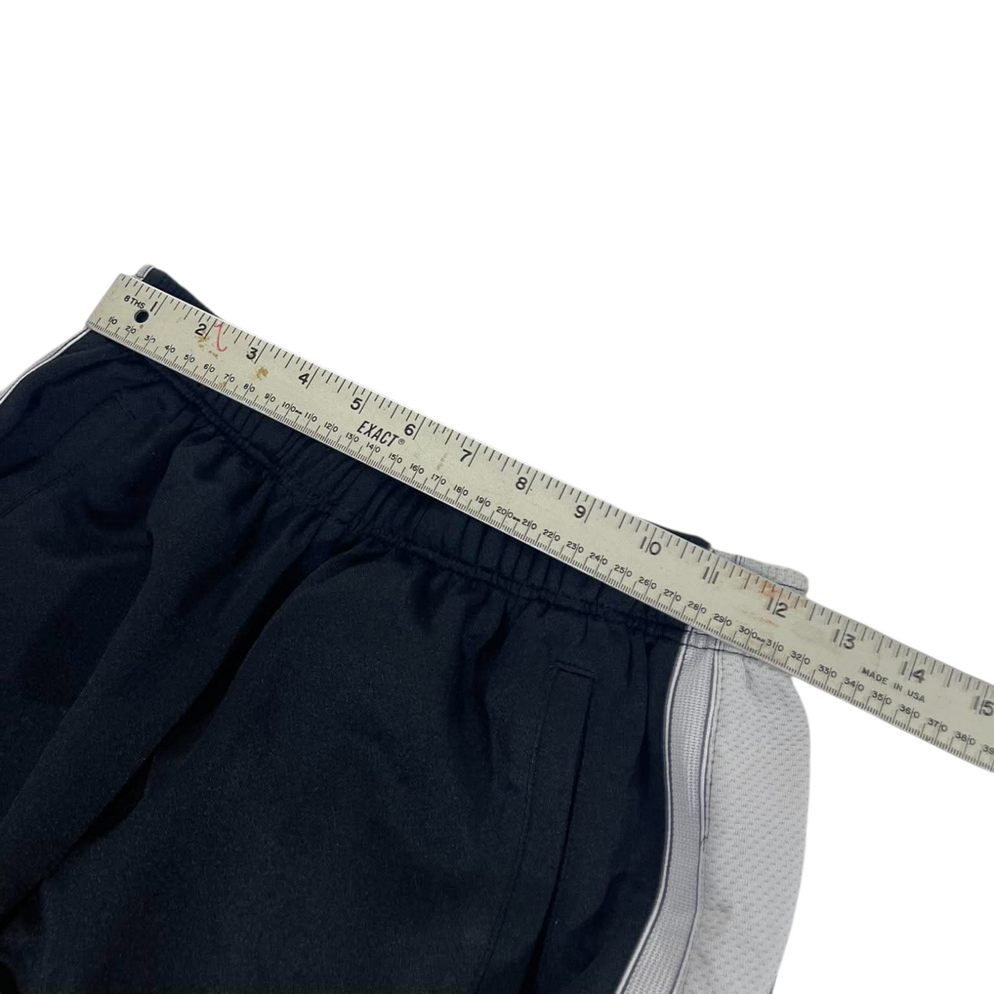 Y2K NIKE BLACK/WHITE TRACK PANTS¹ (L)