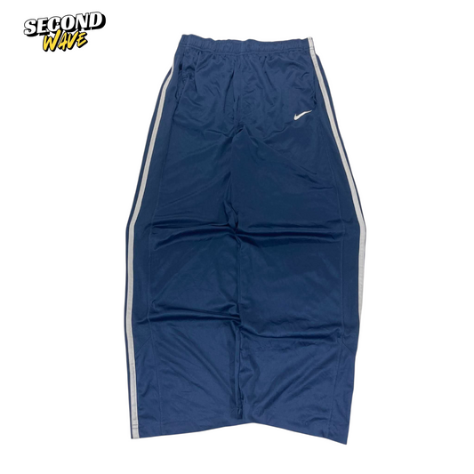 NIKE NAVY BLUE TRACKPANTS (M)