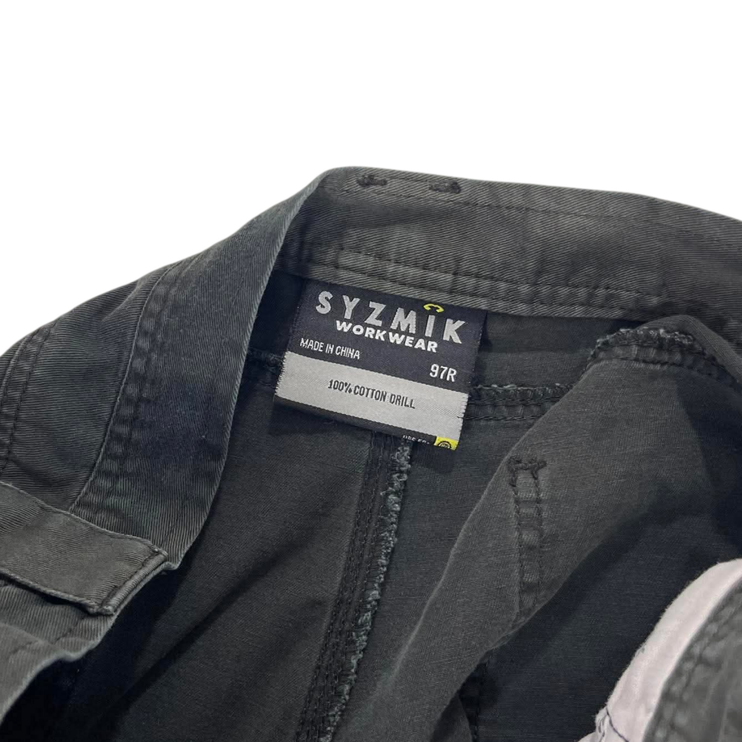 TRASHED SYZMIK WORKWEAR CARGO PANTS (34)