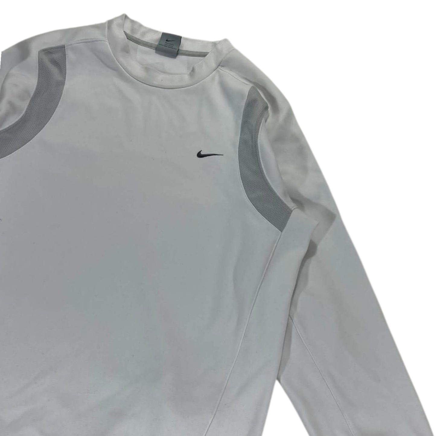 NIKE WHITE LONG SLEEVE (M)