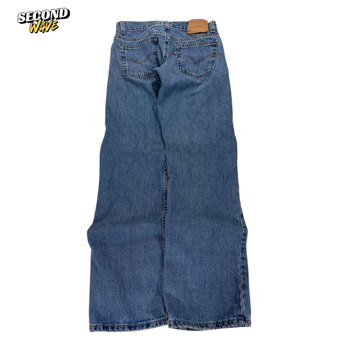 LEVI'S 522 SUPER LOW RISE FLARE JEANS (26)