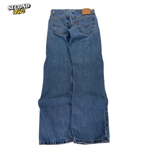 LEVI'S 522 SUPER LOW RISE FLARE JEANS (26)