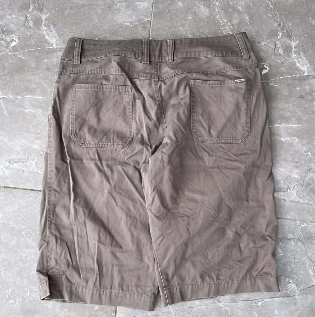 Y2K KATHMANDU BROWN CARGO SHORTS (14)