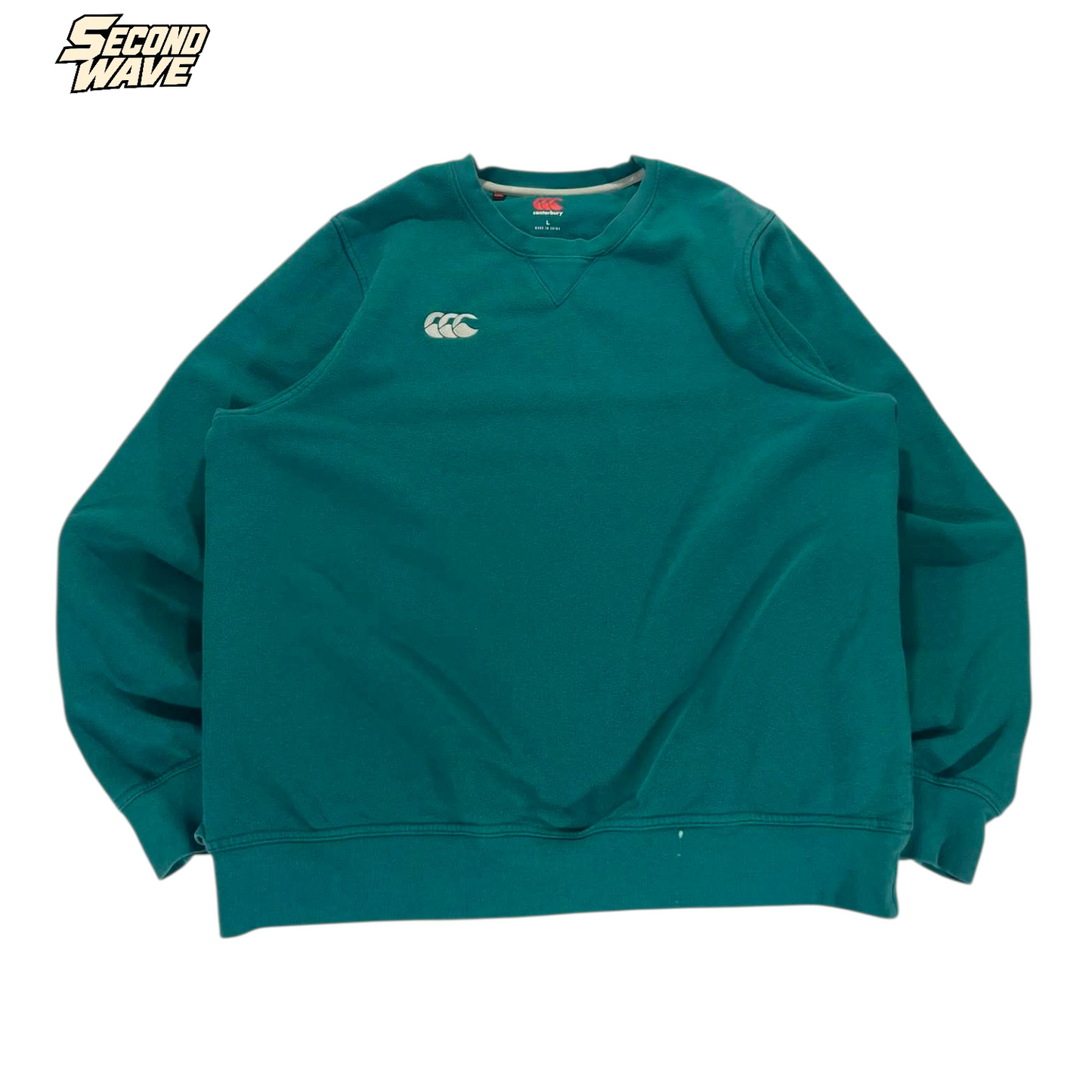 CANTERBURY GREEN CREWNECK (L)