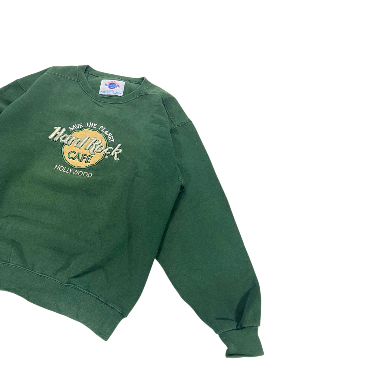 VINTAGE EMBROIDERED HARD ROCK CAFE HOLLYWOOD (M)