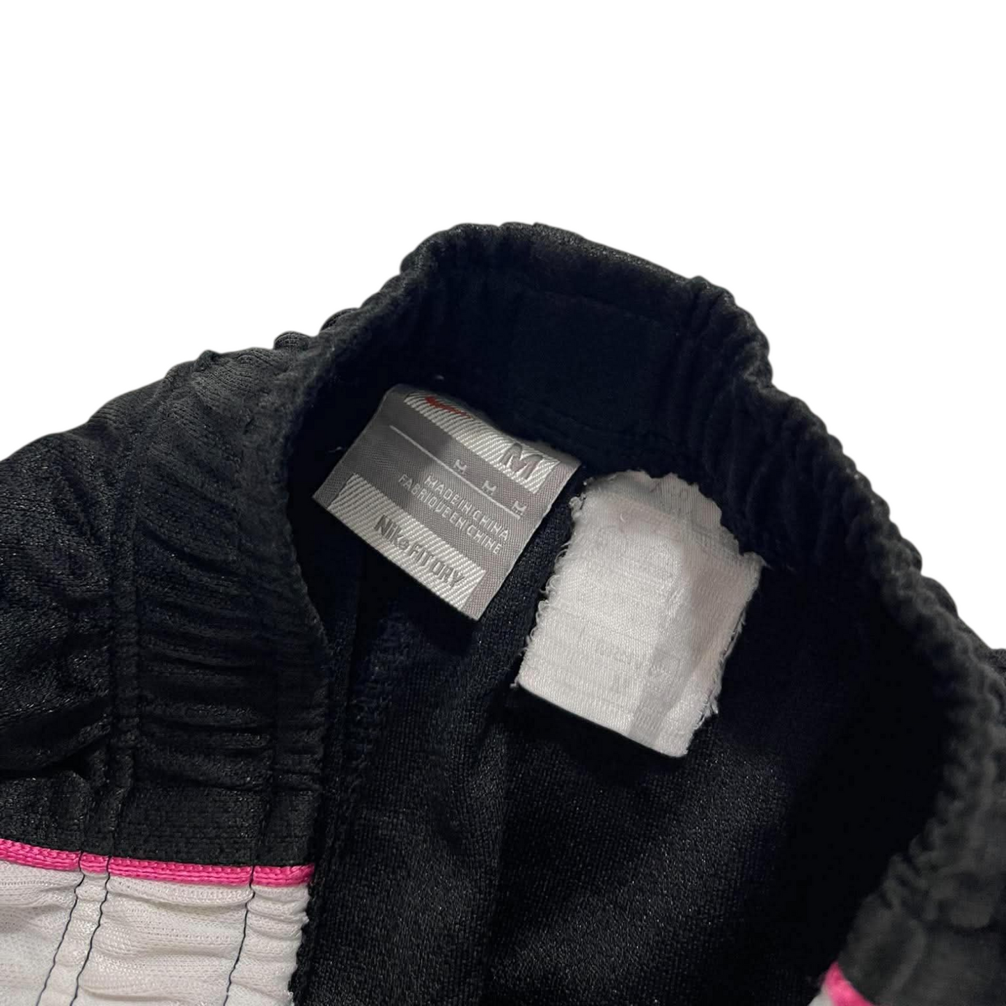 NIKE BLACK / PINK TRACK PANTS⁶ (S - M)