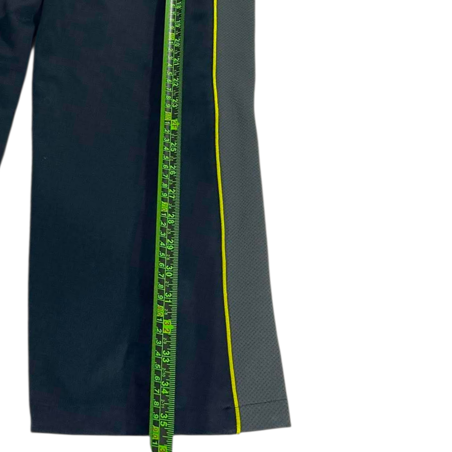 VINTAGE NEON HIT NIKE NAVY TRACK PANTS (L) '1