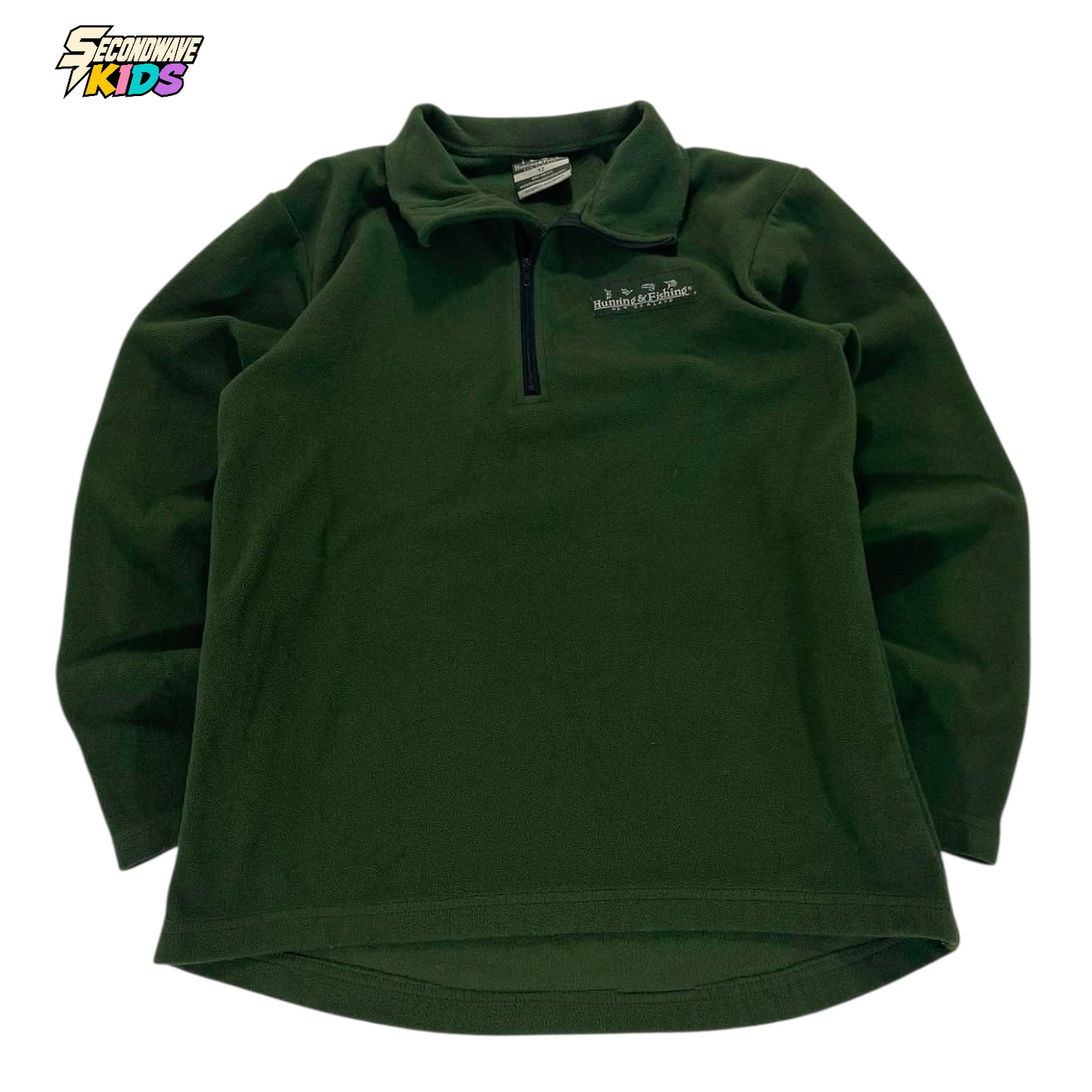 HUNTING & FISHING GREEN QUARTER ZIP (12)