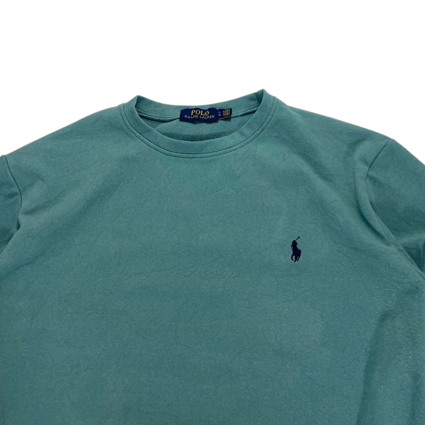 POLO RALPH LAUREN GREEN CREWNECK (S-M)