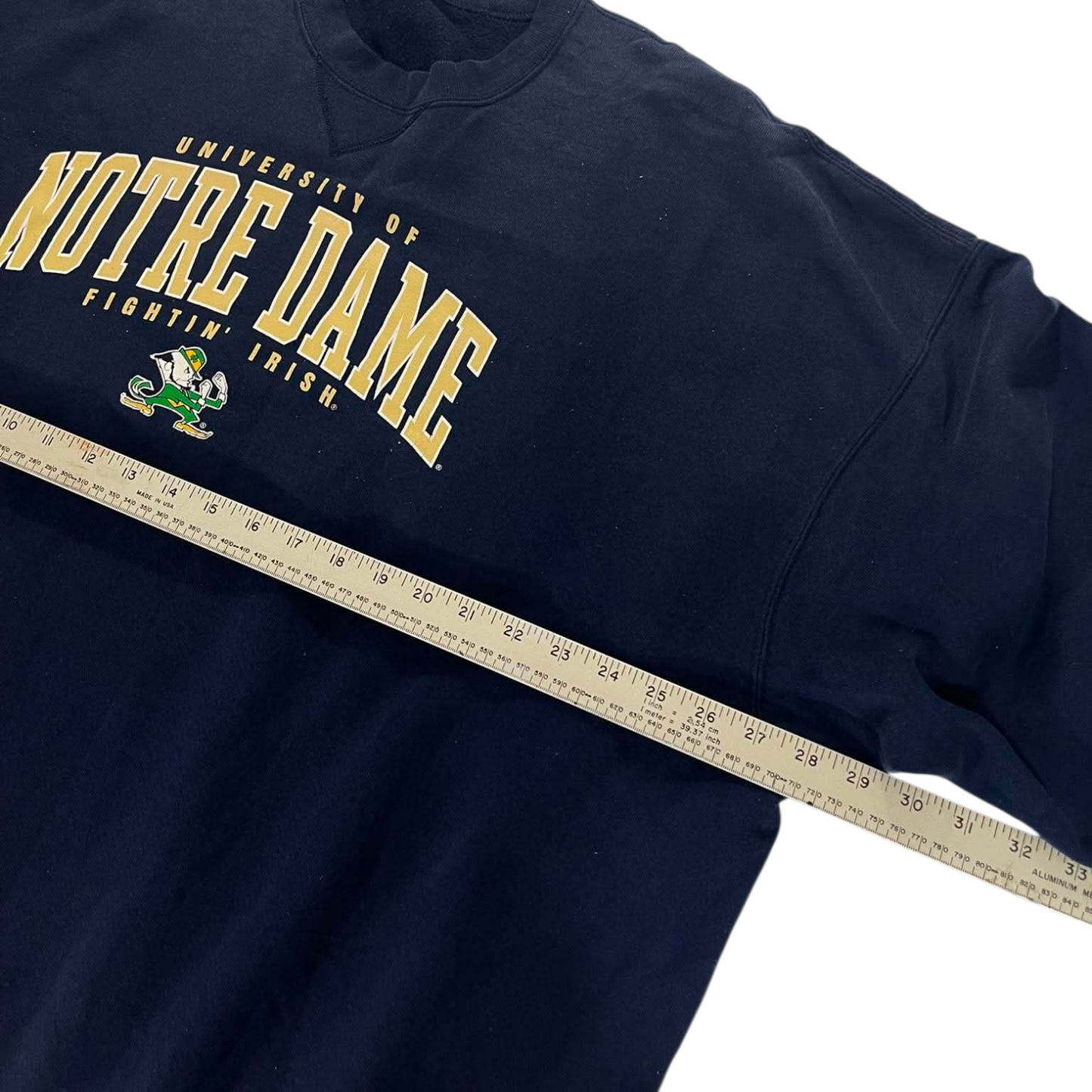 VINTAGE NOTRE DAME CREWNECK (BEST FIT XXL)