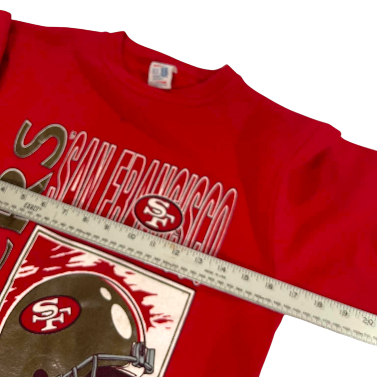 VINTAGE SAN FRANCISCO 49ERS CREWNECK (BEST FIT SMALL)