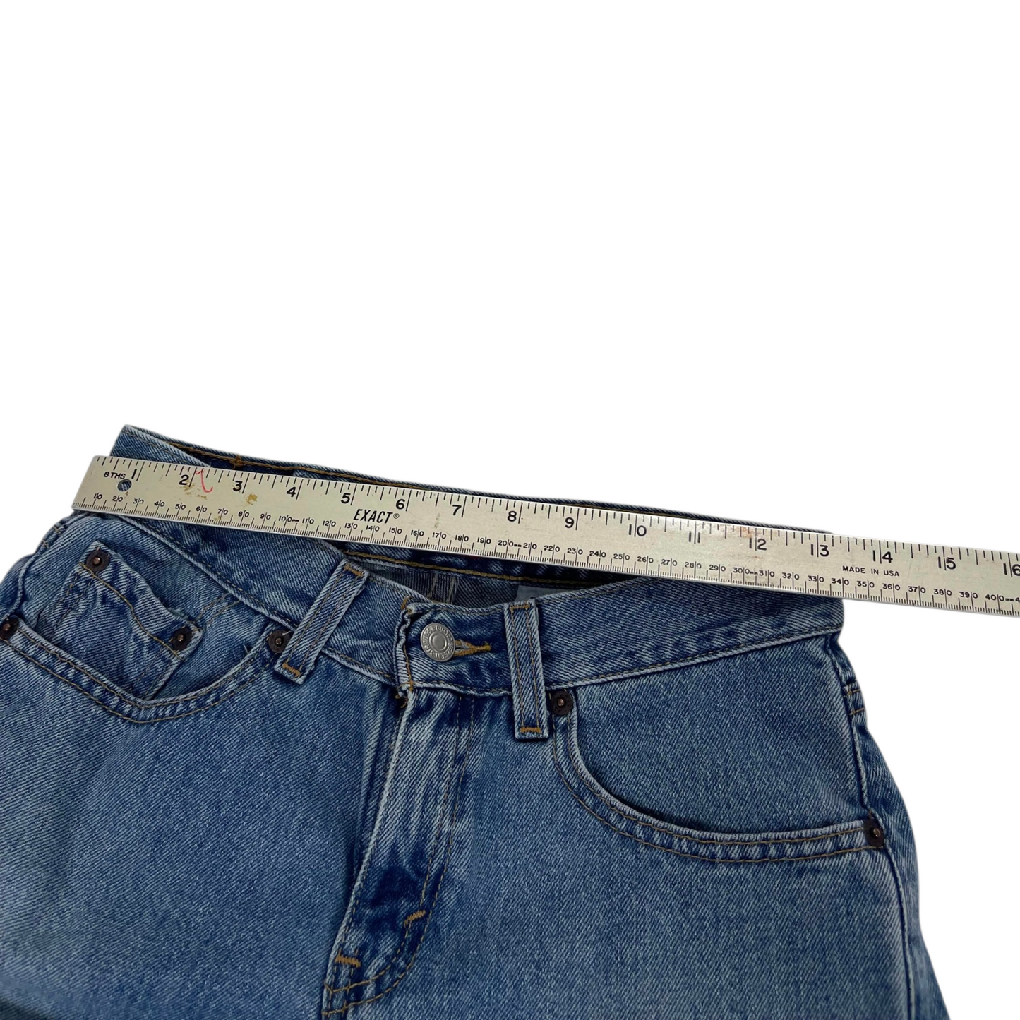 LEVI'S 522 SUPER LOW RISE FLARE JEANS (26)