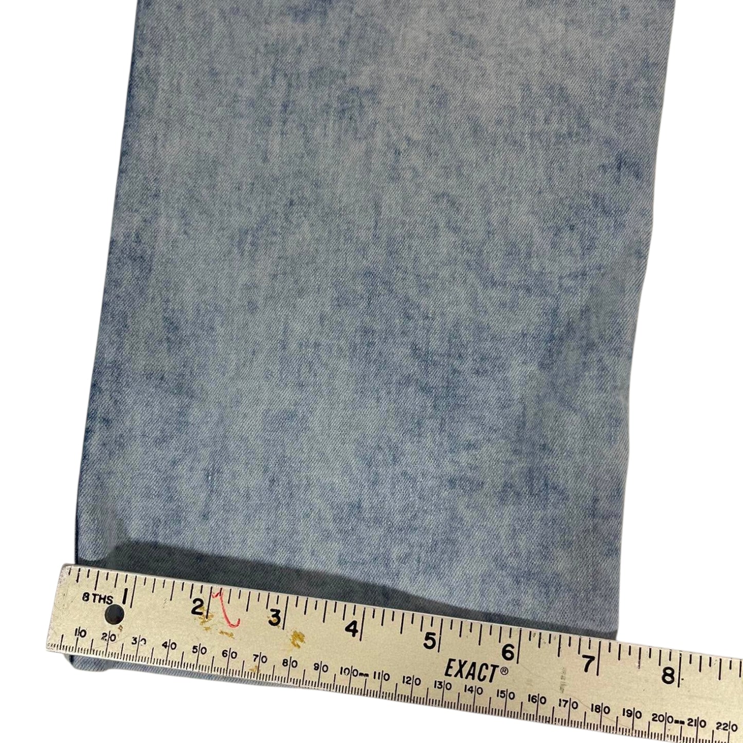 GARAGE BLUE WASH DENIM PANTS (40)
