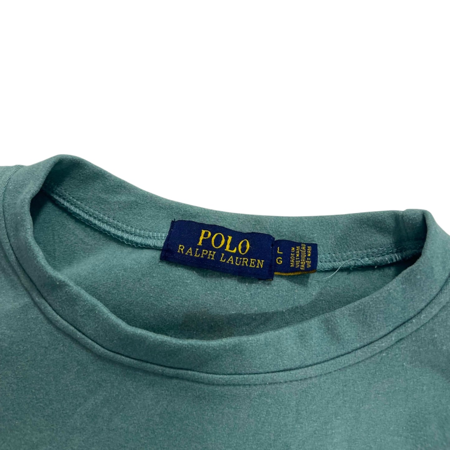 POLO RALPH LAUREN GREEN CREWNECK (S-M)