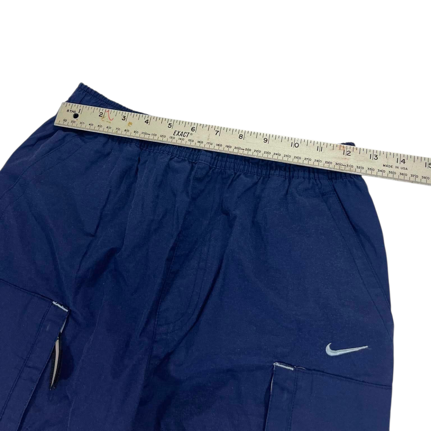 NIKE BLUE CARGO PANTS (S-M) ²