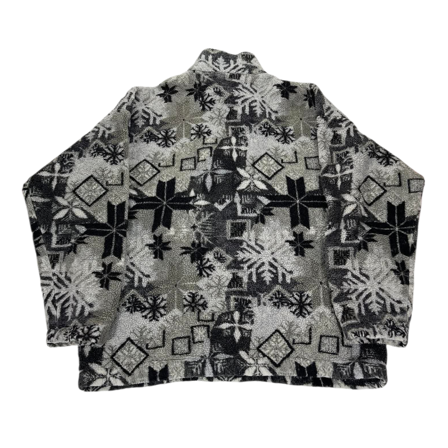 90S QUARTER ZIP FLEECE JACKET (L)