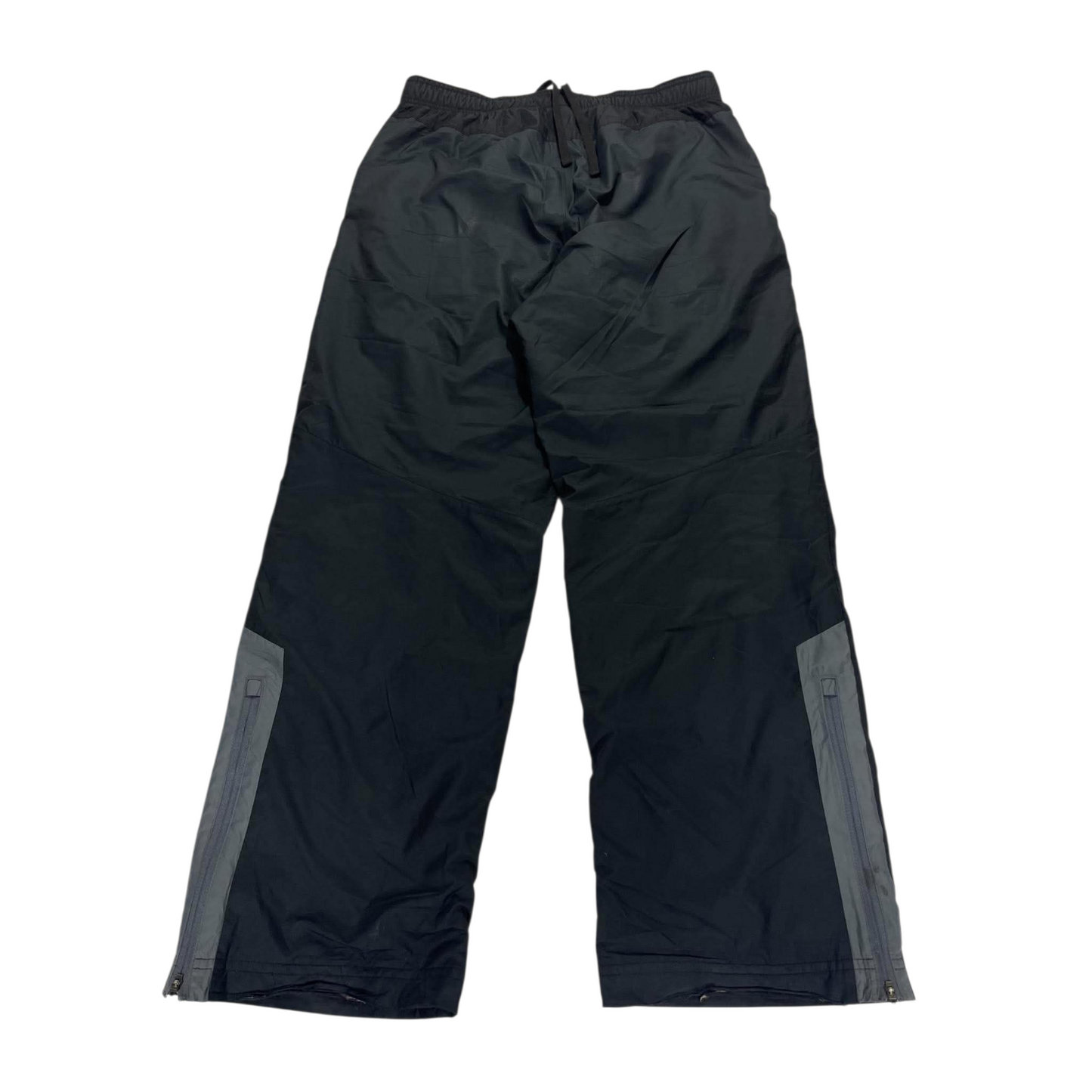 NIKE BLACK/GREY TRACK PANTS⁷ (BEST FIT M)