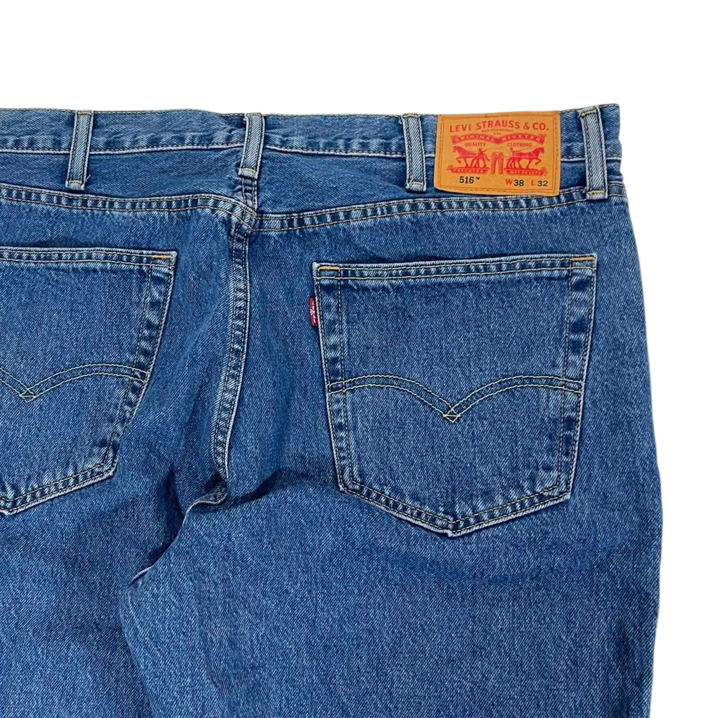 LEVI'S BLUE DENIM JEANS (38)