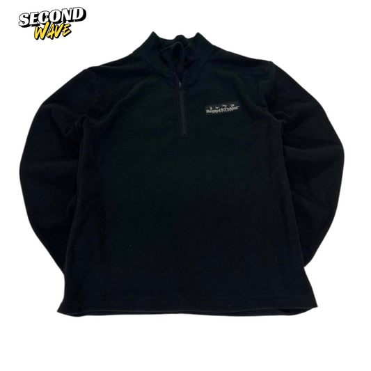 HUNTING & FISHING BLACK QUARTER ZIP FLEECE (14)