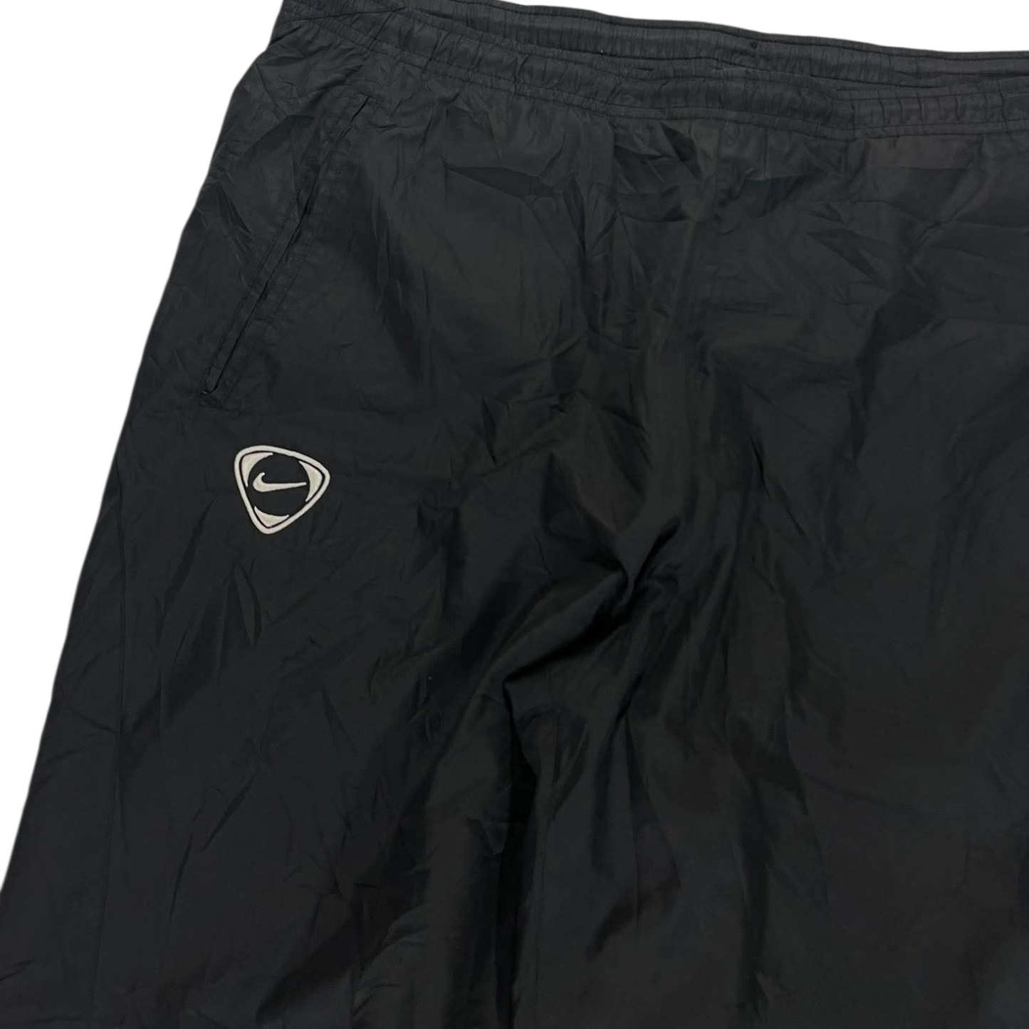 NIKE BLACK RED TRACK PANTS (XL)³